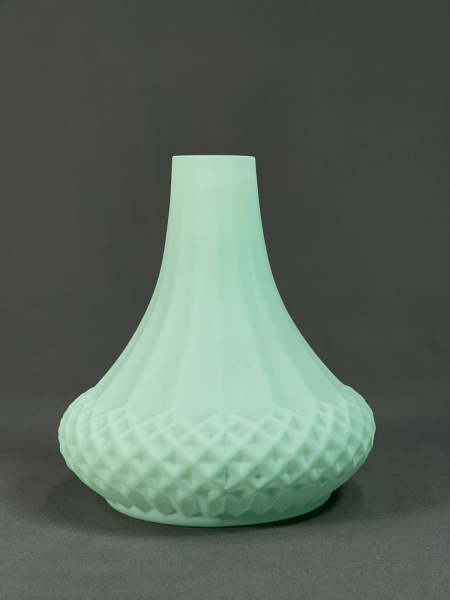 Ваза Бирюза матовый Хильда-1